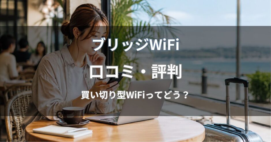 ブリッジWiFiの口コミ・評判