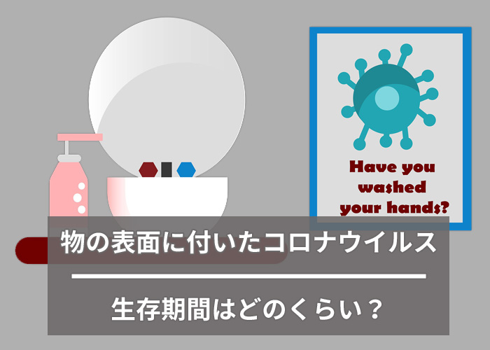 新型コロナウイルスの生存期間